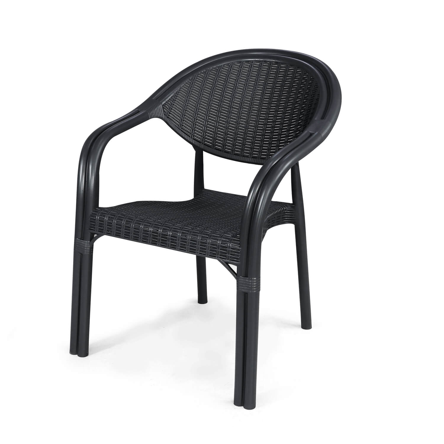 FAUTEUIL-RIVIERA-NOIR ΠΟΛΥΘΡΟΝΑ RIVIERA - Image 1